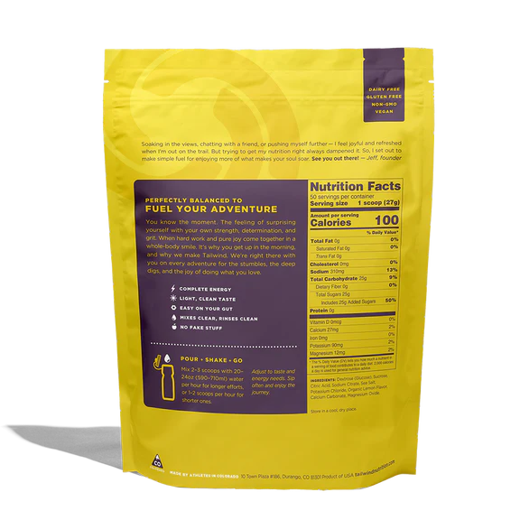 Endurance Fuel Lemon Single Serving